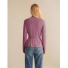 imageGRACE KARIN Women 2025 Button Down Lightweight Cardigan Casual Open Front Sweater Crochet Tops Knitted CoatPink
