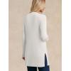 imageGRACE KARIN Women Long Sleeve Lightweight Cardigan Open Front Long Cardigan Sweaters Fall 2025 Knit Outfits with PocketIvory
