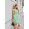 imageGRACE KARIN Women Wear to Work Sleeveless VNeck Ruched Bodycon Wrap Office Party Cocktail Pencil DressesLight Green