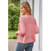 imageGRACE KARIN Womens 2025 Cropped Cardigan 34 Sleeve Lightweight Crochet Shrug HollowedOut Knit Sweater TopsPink