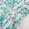 imageGRACE KARIN Womens 2025 Summer Maxi Dress Sleeveless Floral Spaghetti Strap Smocked Boho Beach Long Dress with PocketsGreen Flower