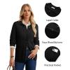 imageGRACE KARIN Womens Fall Long Sleeve Cable Knit Sweater Blazer Button Up Warm Chunky Cardigan Sweaters for Women TrendyBlack
