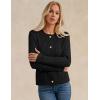 imageGRACE KARIN Womens Long Sleeve Button Up Chunky Cable Knit Cardigan Sweaters 2025 Fall Trendy Cardigans Sweaters JacketBlack