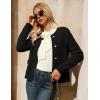 imageGRACE KARIN Womens Long Sleeve Button Up Chunky Cable Knit Cardigan Sweaters 2025 Fall Trendy Cardigans Sweaters JacketBlack