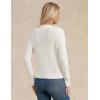 imageGRACE KARIN Womens Long Sleeve Button Up Chunky Cable Knit Cardigan Sweaters 2025 Fall Trendy Cardigans Sweaters JacketIvory White