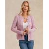 imageGRACE KARIN Womens Long Sleeve Button Up Chunky Cable Knit Cardigan Sweaters 2025 Fall Trendy Cardigans Sweaters JacketPink