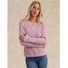 imageGRACE KARIN Womens Long Sleeve Button Up Chunky Cable Knit Cardigan Sweaters 2025 Fall Trendy Cardigans Sweaters JacketPink