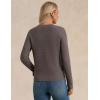 imageGRACE KARIN Womens Merino Wool Blend Sweater Fall Fashion 2025 Long Sleeve Crewneck Pullover TopCoffee