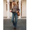 imageGRACE KARIN Womens Oversized Sweaters Casual Long Sleeve Crewneck Sweatshirt 2025 Fall Pullover Sweaters Top OutfitsCoffee