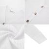 imageGRACE KARIN Womens Soft Knit Cardigan Sweater  Long Sleeve VNeck Button Up for Business Casual ampamp Lounge WearBright White