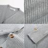 imageGRACE KARIN Womens Soft Knit Cardigan Sweater  Long Sleeve VNeck Button Up for Business Casual ampamp Lounge WearFlower Grey