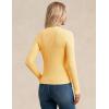 imageGRACE KARIN Womens Soft Knit Cardigan Sweater  Long Sleeve VNeck Button Up for Business Casual ampamp Lounge WearMid Yellow