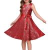 imageGRACE KARIN Girls Formal Sequin Sparkly Dress Kids Fancy Cocktail Party Birthday Pageant Christmas Dresses Size 614YRed