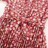 imageGRACE KARIN Girls Long Sleeve Fall Dresses Floral Hawaiian Party Dress for Teen Casual Pleated Outfits Size 614YWine Redcolorful Floral