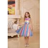 imageGRACE KARIN Girls Sequin Dress Sleeveless Prom Party Formal Graduations Fancy Tween Girls Dresses Size 512Gradientrainbow