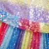 imageGRACE KARIN Girls Sequin Dress Sleeveless Prom Party Formal Graduations Fancy Tween Girls Dresses Size 512Gradientrainbow