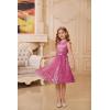 imageGRACE KARIN Girls Sequin Dress Sleeveless Prom Party Formal Graduations Fancy Tween Girls Dresses Size 512Hot Pink