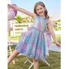 imageGRACE KARIN Girls Sequin Dress Sleeveless Prom Party Formal Graduations Fancy Tween Girls Dresses Size 512Magic White