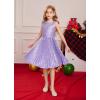 imageGRACE KARIN Girls Sequin Dress Sleeveless Prom Party Formal Graduations Fancy Tween Girls Dresses Size 512Purple