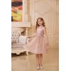 imageGRACE KARIN Girls Sequin Dress Sleeveless Prom Party Formal Graduations Fancy Tween Girls Dresses Size 512Rose Golden