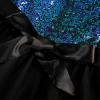 imageGRACE KARIN Girls Sequin Party Formal Dress Wedding Guest Sparkle Fancy Birthday Tulle High Low Prom Dresses 614 YearsBlackgreen