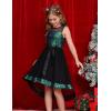 imageGRACE KARIN Girls Sequin Party Formal Dress Wedding Guest Sparkle Fancy Birthday Tulle High Low Prom Dresses 614 YearsBlackgreen