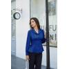 imageGRACE KARIN Button Down Shirts for Women Summer Peplum Tops Long Sleeve Work Blouse Collared Shirt Dressy TopRoyal Blue