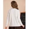 imageGRACE KARIN Girls Cardigan Button Front Cable Knitted School Uniform Sweater for 612 YearsWhite