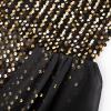 imageGRACE KARIN Girls Sequin Dress One Sleeve Formal Pageant Prom Party Dresses Size 514Black Gold