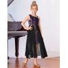imageGRACE KARIN Girls Sequin Dress One Sleeve Formal Pageant Prom Party Dresses Size 514Black Purple