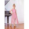 imageGRACE KARIN Girls Sequin Dress One Sleeve Formal Pageant Prom Party Dresses Size 514Candy Pink