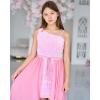 imageGRACE KARIN Girls Sequin Dress One Sleeve Formal Pageant Prom Party Dresses Size 514Candy Pink
