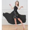 imageGRACE KARIN Girls Sequin Dress One Sleeve Formal Pageant Prom Party Dresses Size 514Magic Black