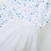 imageGRACE KARIN Girls Sequin Dress One Sleeve Formal Pageant Prom Party Dresses Size 514Magic White