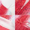imageGRACE KARIN Girls Sequin Dress One Sleeve Formal Pageant Prom Party Dresses Size 514Magic White New