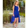 imageGRACE KARIN Girls Sequin Dress One Sleeve Formal Pageant Prom Party Dresses Size 514Navy Blue