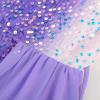 imageGRACE KARIN Girls Sequin Dress One Sleeve Formal Pageant Prom Party Dresses Size 514Pink Gold New