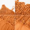imageGRACE KARIN Girls Sequin Dress One Sleeve Formal Pageant Prom Party Dresses Size 514Pumpkin