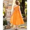 imageGRACE KARIN Girls Sequin Dress One Sleeve Formal Pageant Prom Party Dresses Size 514Pumpkin
