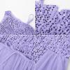 imageGRACE KARIN Girls Sequin Dress One Sleeve Formal Pageant Prom Party Dresses Size 514Purple