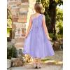 imageGRACE KARIN Girls Sequin Dress One Sleeve Formal Pageant Prom Party Dresses Size 514Purple