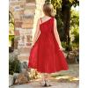 imageGRACE KARIN Girls Sequin Dress One Sleeve Formal Pageant Prom Party Dresses Size 514Red