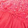 imageGRACE KARIN Girls Sequin Dress One Sleeve Formal Pageant Prom Party Dresses Size 514Watermelon Red