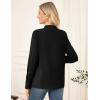 imageGRACE KARIN Long Sleeve Women Dressy Casual Tops Elegant Work Blouses Fall Outfits 2025 V Neck Business ShirtsBlack