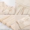 imageGRACE KARIN Women Blouses Dressy Casual Long Sleeve Satin Silk Shirts for Work Basic Tops V Neck Fashion Outfits TrendyBeige