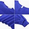 imageGRACE KARIN Womens Blouses Dressy Casual Shirts with Pleated Front for Business 2025 Fall Teacher OutfitsRoyal Blue
