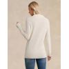 imageGRACE KARIN Sweaters for Women 2025 Fall Long Sleeve V Neck Collared Knitted Pullover Sweaters Dressy Casual TopsWhite