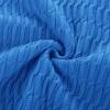 imageGRACE KARIN Womens 2025 Summer Short Sleeve Sweater VNeck Collared Pullover Sweater Tops Lightweight Knit Polo ShirtAzure Blue