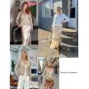 imageGRACE KARIN Womens 2025 Cotton Cropped Cardigan Lightweight Long Sleeve Button Up Knit Sweaters Trendy Fall Outfits