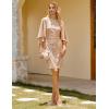 imageGRACE KARIN 2025 Womens Sequin Dress Mother of The Bride Dress with Chiffon Shrug Formal Wedding Guest Party Dresses